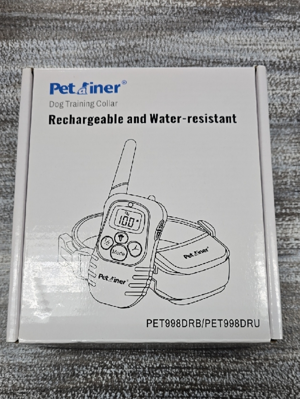 Petrainer PET998DRB1 Rechargeable Dog Training Collar